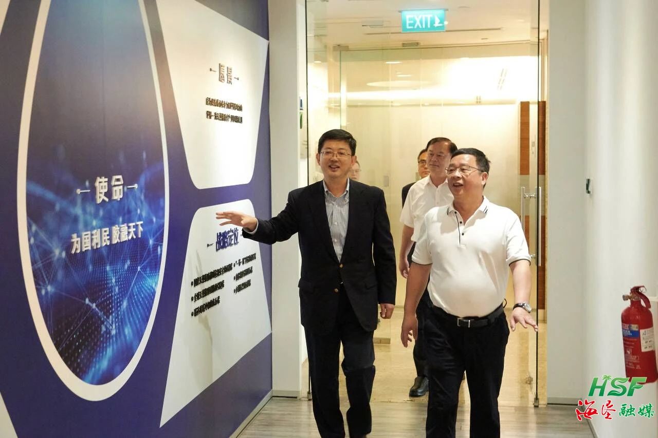 包洪文一行到合盛農(nóng)業(yè)總部調(diào)研。